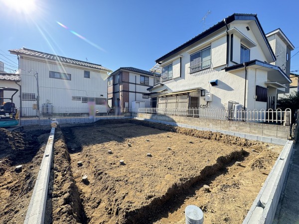 三郷市早稲田、新築一戸建ての画像です