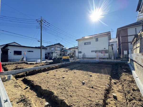 三郷市早稲田、新築一戸建ての画像です