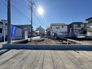 三郷市早稲田、新築一戸建ての画像です