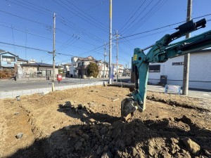 三郷市早稲田、新築一戸建ての画像です