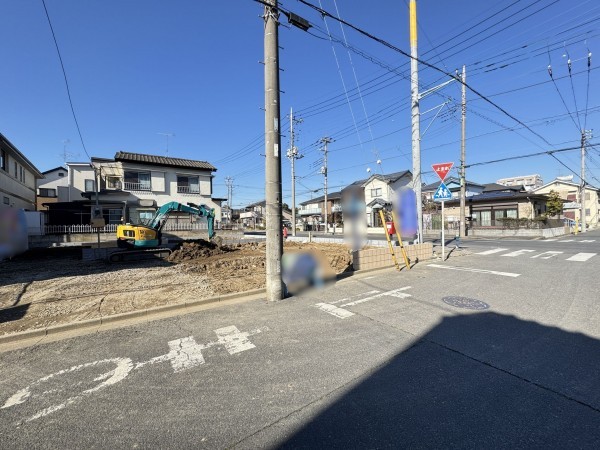 三郷市早稲田、新築一戸建ての画像です