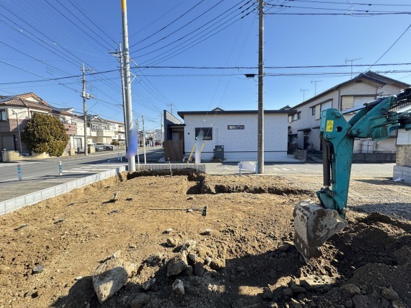 三郷市早稲田、新築一戸建ての画像です