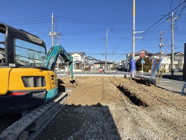 三郷市早稲田、新築一戸建ての画像です