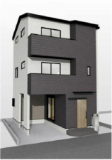 三郷市鷹野、新築一戸建ての画像です