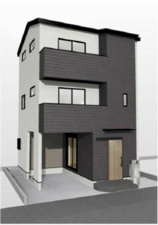 三郷市鷹野、新築一戸建ての画像です