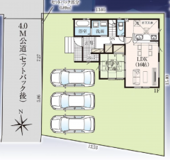 三郷市東町、新築一戸建ての画像です