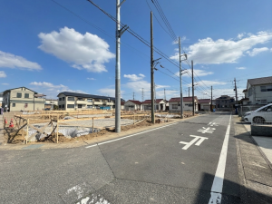 吉川市中曽根、新築一戸建ての画像です