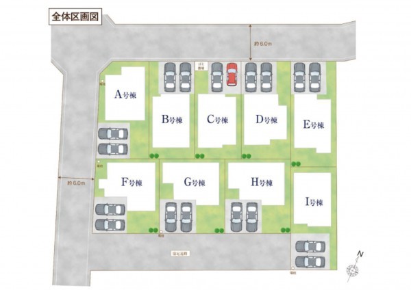 吉川市中曽根、新築一戸建ての画像です