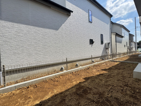 吉川市中曽根、新築一戸建ての外観画像です