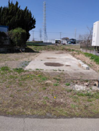三郷市半田、土地の画像です