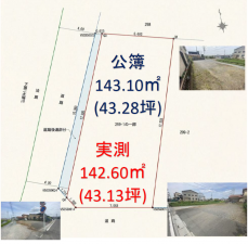 三郷市新和、土地の間取り画像です