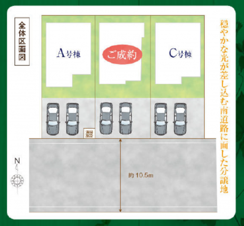 吉川市中曽根、新築一戸建てのその他画像です