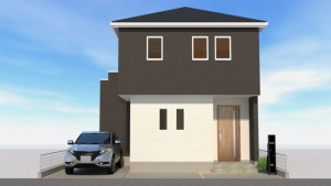 吉川市中野、新築一戸建ての画像です