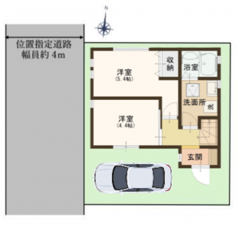 三郷市新和、新築一戸建ての画像です
