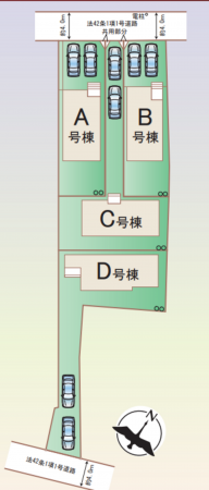 三郷市高州、新築一戸建ての地図画像です