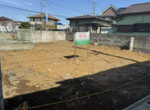 吉川市大字上内川、土地の外観画像です