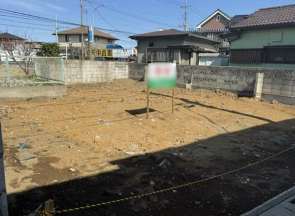 吉川市大字上内川、土地の外観画像です