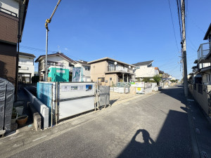 吉川市新栄、新築一戸建ての画像です