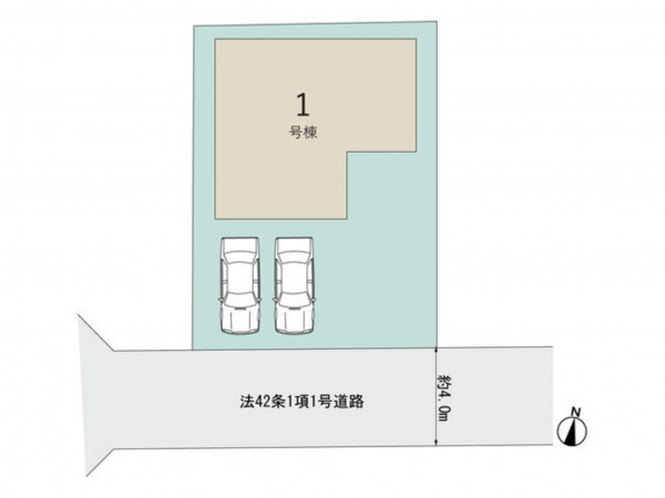 吉川市新栄、新築一戸建ての画像です