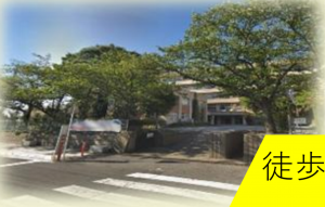 三郷市戸ケ崎、土地の中学校画像です