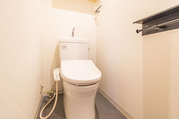 三郷市早稲田、マンションのトイレ画像です