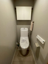 三郷市早稲田、マンションのトイレ画像です