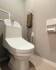 三郷市早稲田、マンションのトイレ画像です