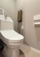 三郷市早稲田、マンションのトイレ画像です