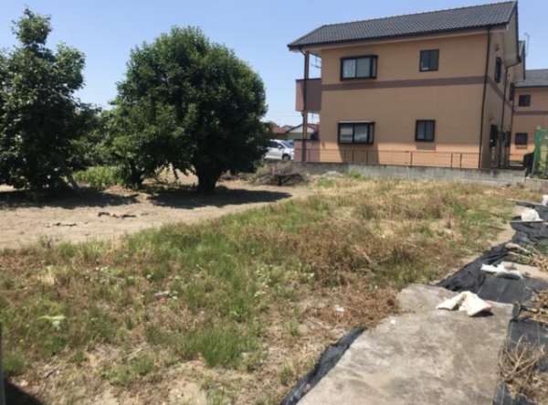 前橋市青柳町、土地の外観画像です