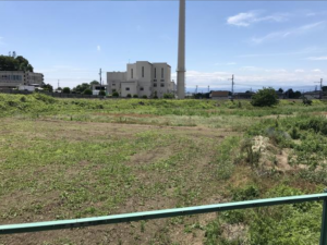 前橋市亀泉町、土地の間取り画像です