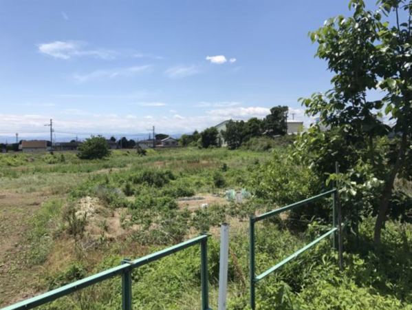 前橋市亀泉町、土地の画像です