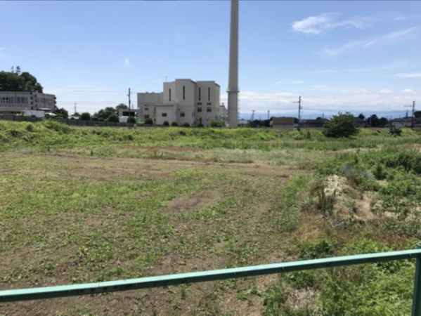 前橋市亀泉町、土地の間取り画像です