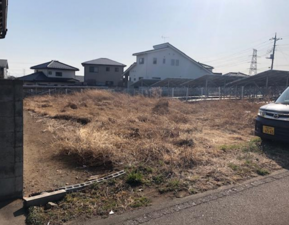 前橋市上泉町、土地の間取り画像です
