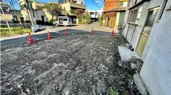 前橋市城東町、土地の画像です