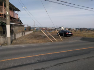 前橋市上大島町、土地の画像です