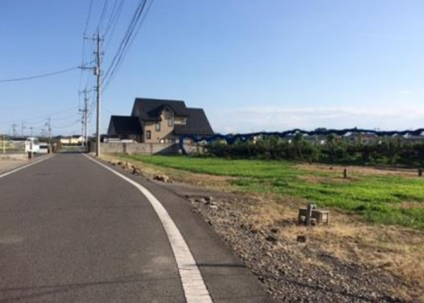 前橋市下大島町、土地の間取り画像です