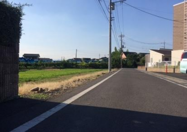 前橋市下大島町、土地の画像です