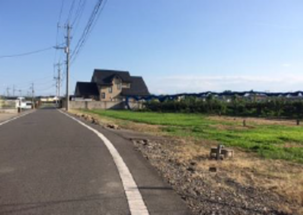 前橋市下大島町、土地の画像です