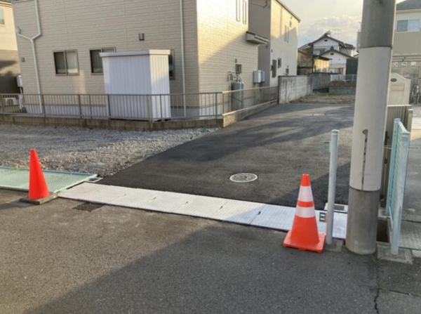 前橋市稲荷新田町、土地の画像です
