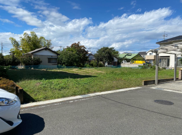 前橋市上新田町、土地の画像です