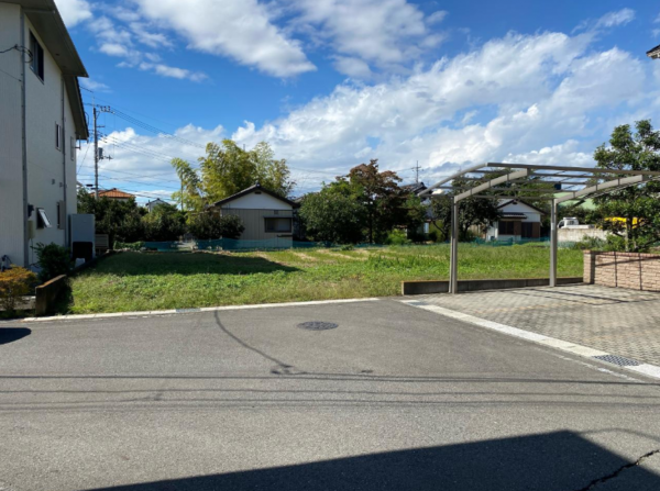 前橋市上新田町、土地の画像です