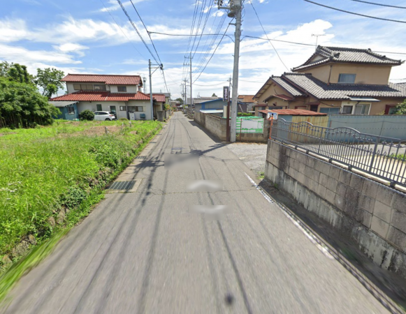 前橋市上細井町、土地の画像です