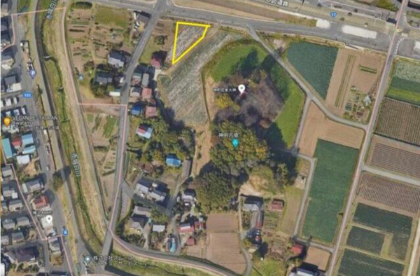 前橋市青柳町、土地の画像です