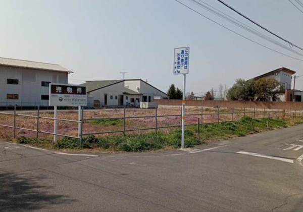 前橋市朝倉町、土地の画像です
