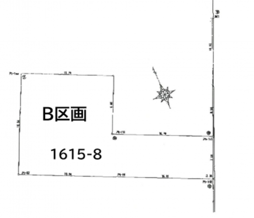 前橋市上泉町、土地の間取り画像です