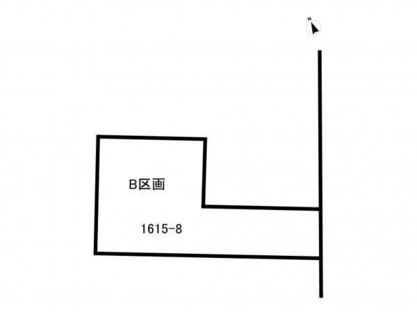 前橋市上泉町、土地の間取り画像です