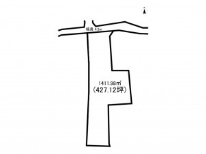 前橋市稲荷新田町、中古一戸建ての間取り画像です