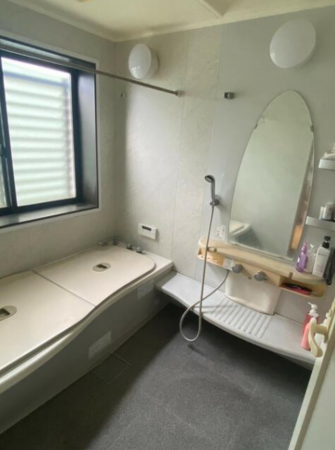 前橋市下沖町、中古一戸建ての風呂画像です