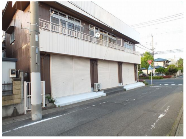 前橋市石倉町、収益物件/店舗付住宅の外観画像です