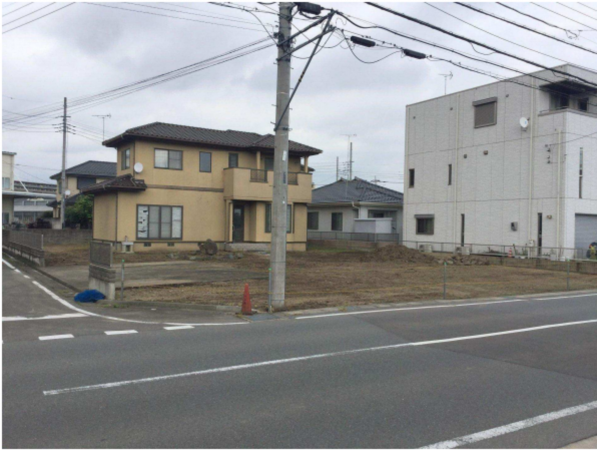 前橋市六供町、土地の画像です